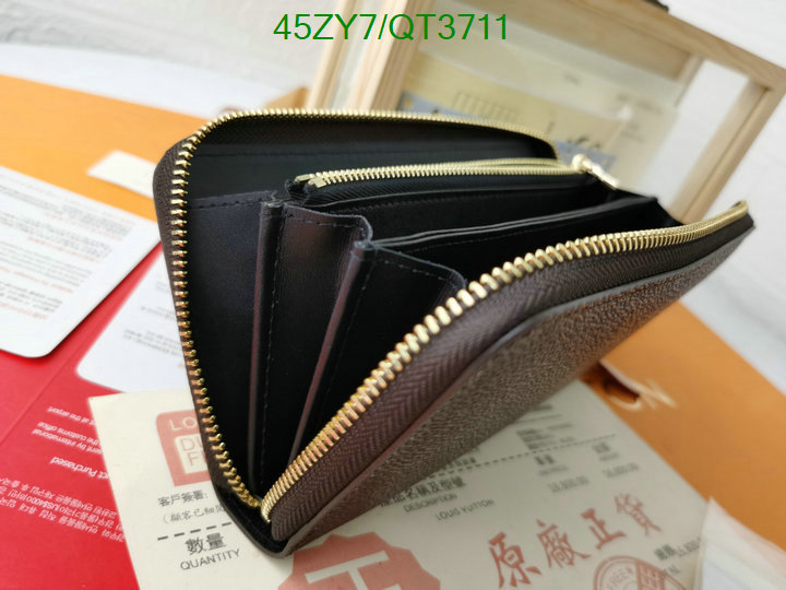 LV Bag-(4A)-Wallet- Code: QT3711 $: 45USD