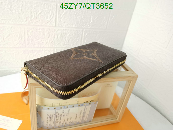 LV Bag-(4A)-Wallet- Code: QT3652 $: 45USD