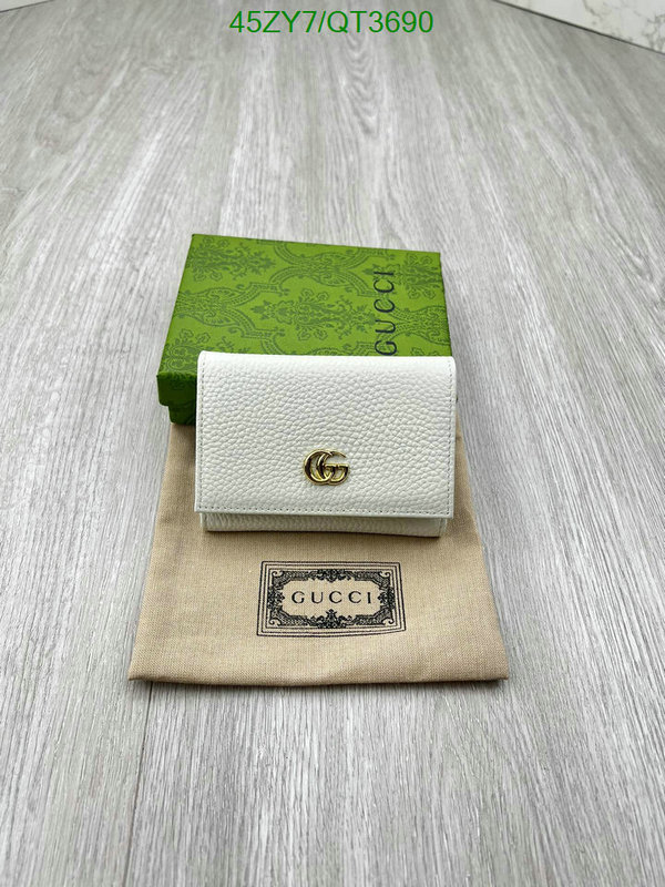 Gucci Bag-(4A)-Wallet- Code: QT3690 $: 45USD