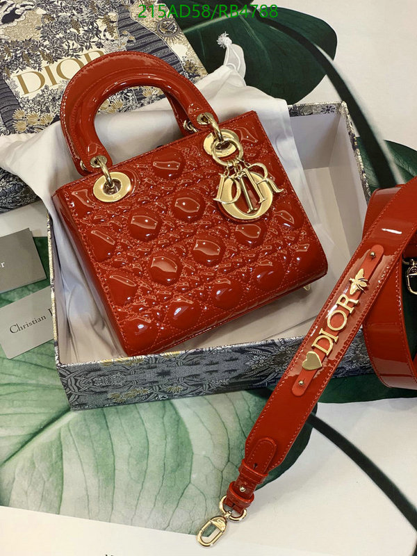 Dior Bag-(Mirror)-Lady- Code: RB4788 $: 215USD