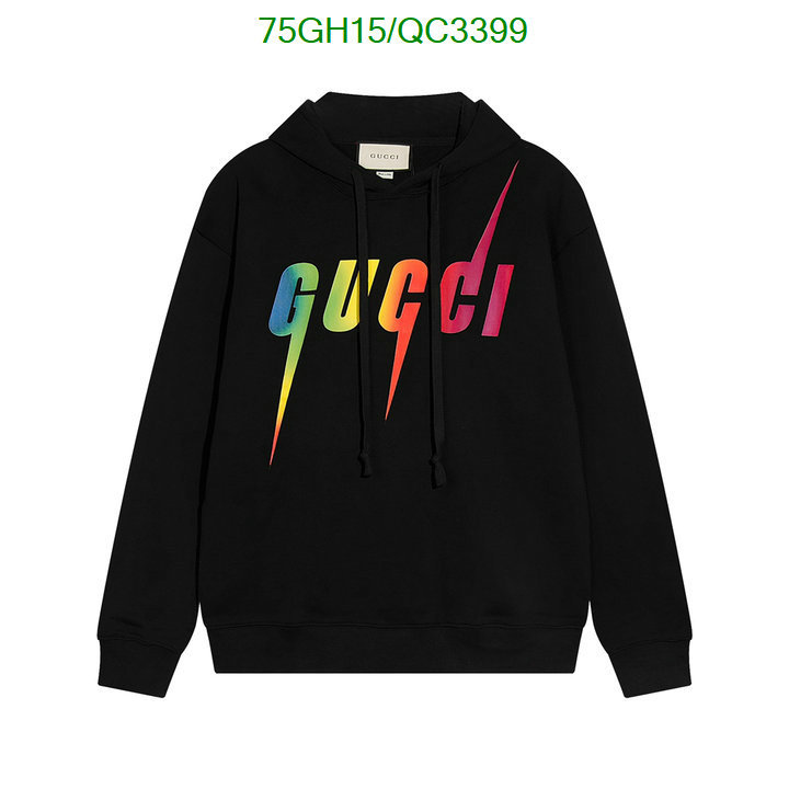 Clothing-Gucci Code: QC3399 $: 75USD