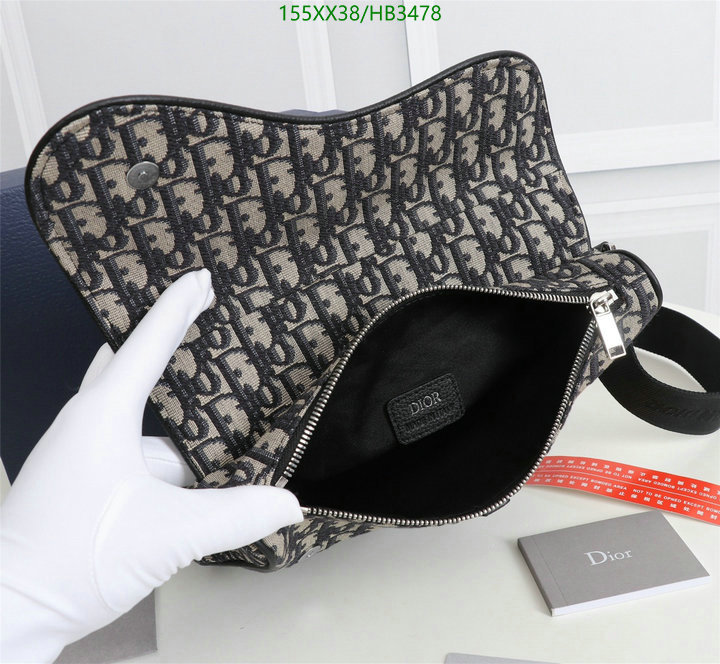 Dior Bag-(Mirror)-Saddle- Code: HB3478 $: 155USD
