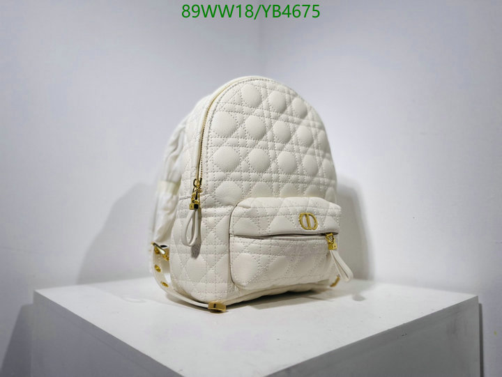 DiorBag-(4A)-Backpack- Code: YB4675 $: 89USD