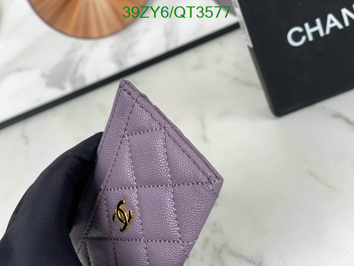 Chanel Bags-(4A)-Wallet- Code: QT3577 $: 39USD