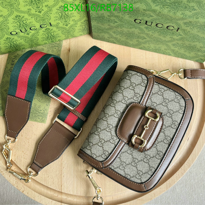 Gucci Bag-(4A)-Horsebit- Code: RB7138 $: 85USD