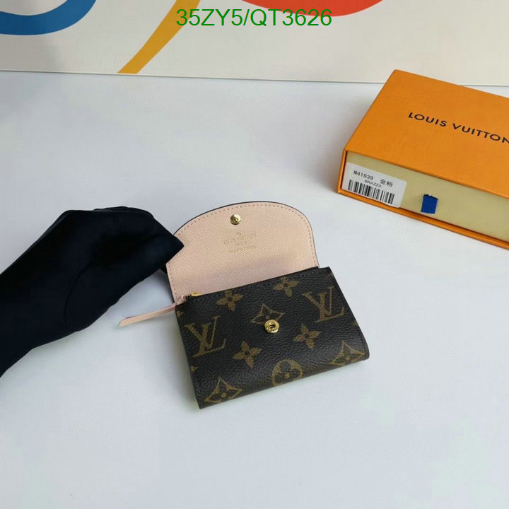 LV Bag-(4A)-Wallet- Code: QT3626 $: 35USD