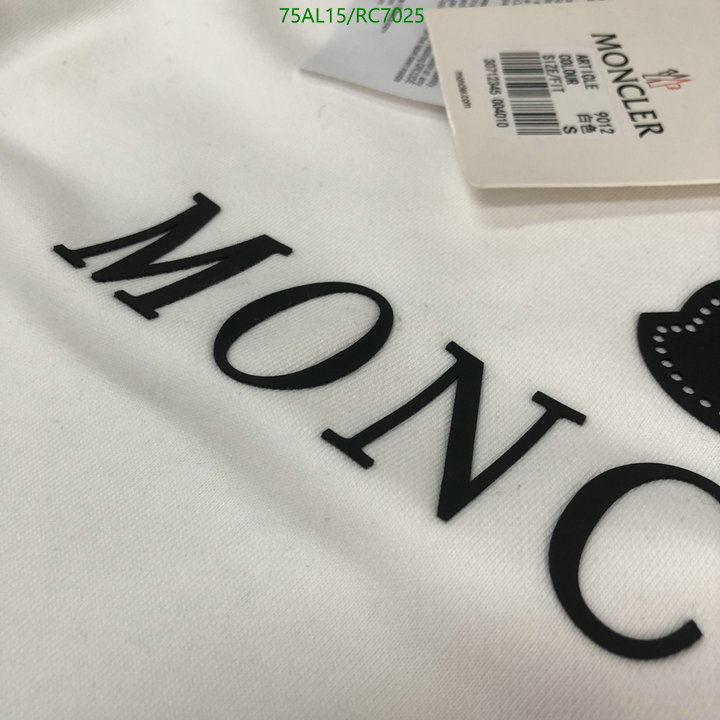 Clothing-Moncler Code: RC7025 $: 75USD