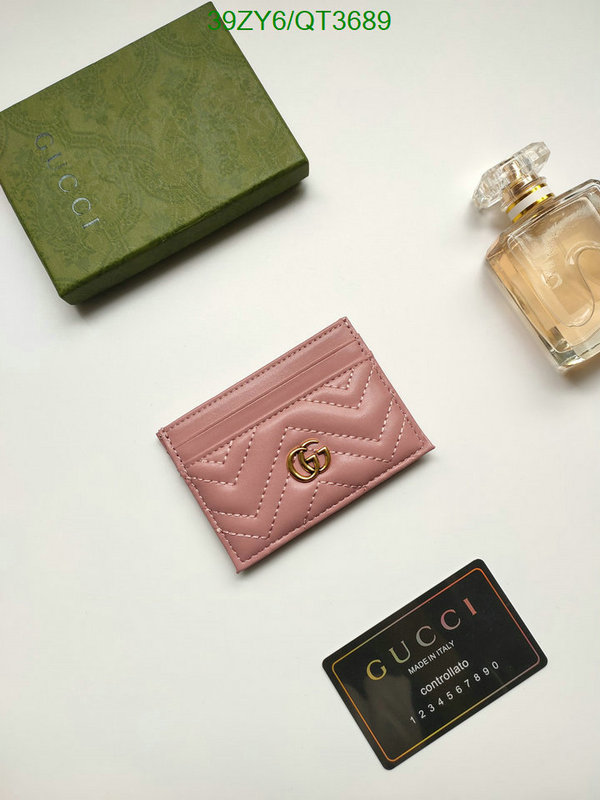 Gucci Bag-(4A)-Wallet- Code: QT3689 $: 39USD