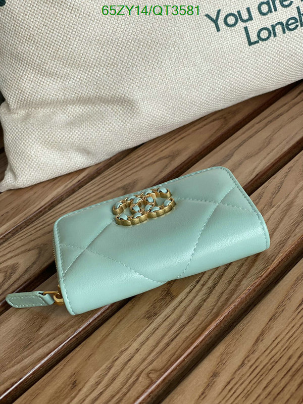 Chanel Bags-(4A)-Wallet- Code: QT3581 $: 65USD