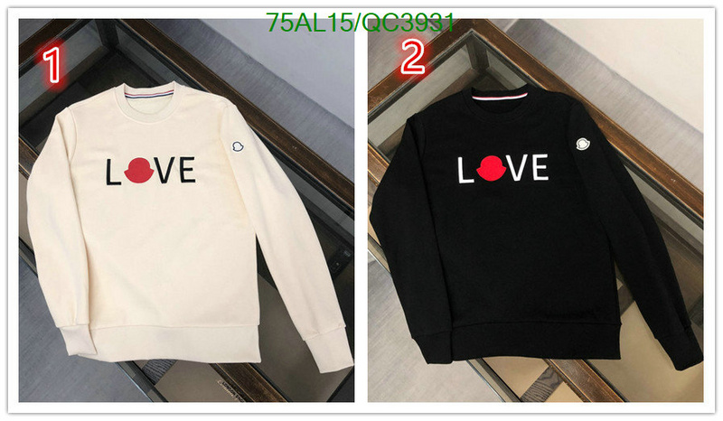 Clothing-Moncler Code: QC3931 $: 75USD