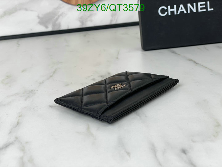 Chanel Bags-(4A)-Wallet- Code: QT3579 $: 39USD