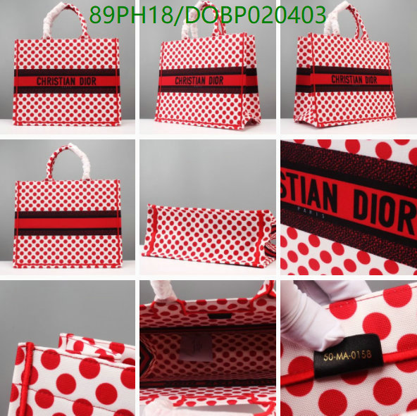 Dior Bags-(4A)-Book Tote- Code: DOBP020403 $: 89USD