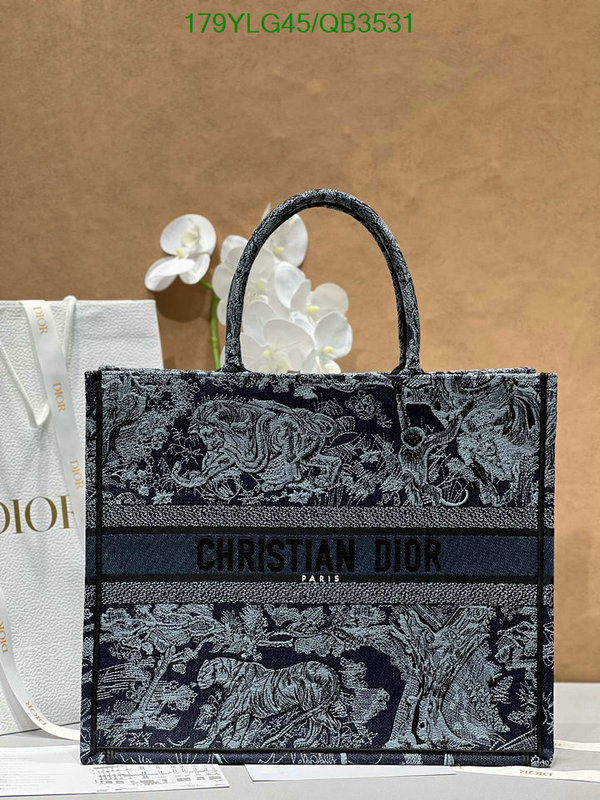 Dior Bag-(Mirror)-Book Tote- Code: QB3531