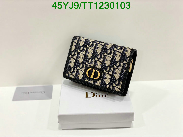 Dior Bags-(4A)-Wallet- Code: TT1230103 $: 45USD