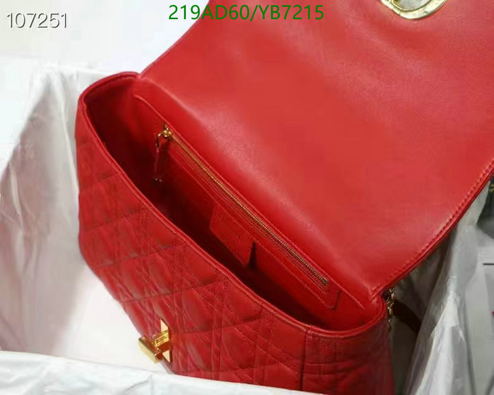 DiorBag-(Mirror)-Caro- Code: YB7215 $: 219USD