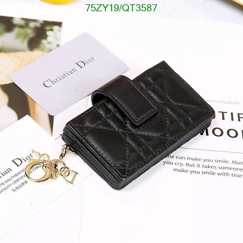 Dior Bag-(4A)-Wallet- Code: QT3587 $: 75USD