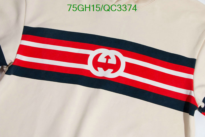 Clothing-Gucci Code: QC3374 $: 75USD