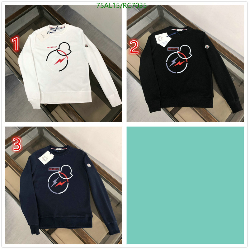 Clothing-Moncler Code: RC7035 $: 75USD