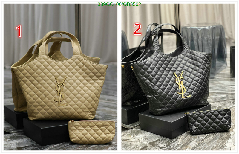 YSL Bag-(Mirror)-Handbag- Code: QB3562 $: 389USD