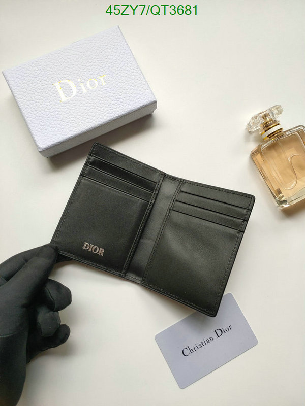 Dior Bag-(4A)-Wallet- Code: QT3681 $: 45USD
