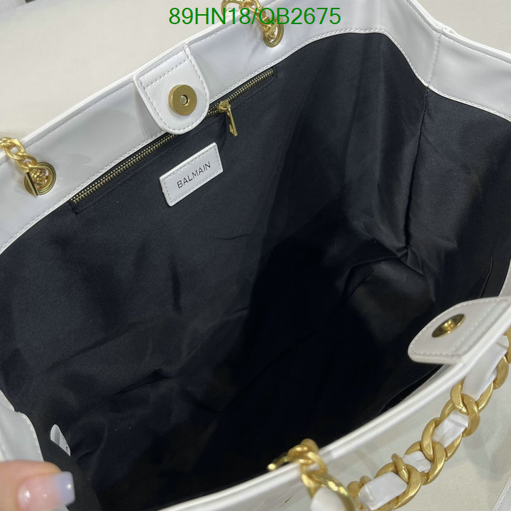 Balmain Bag-(4A)-Handbag- Code: QB2675 $: 89USD