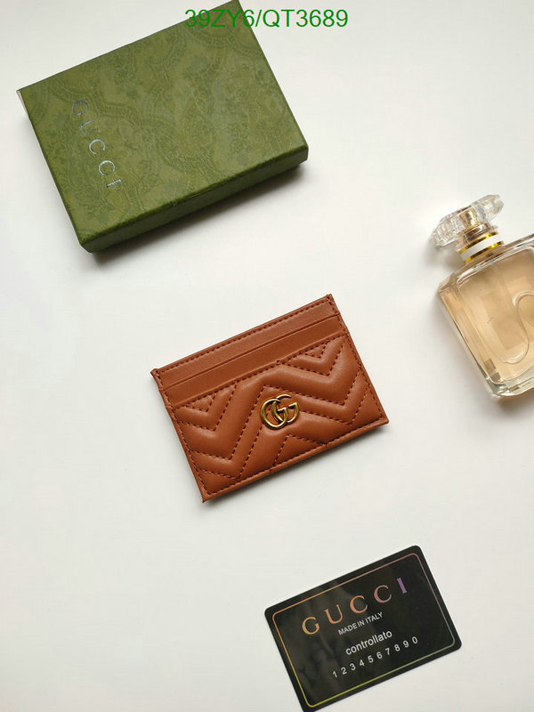 Gucci Bag-(4A)-Wallet- Code: QT3689 $: 39USD