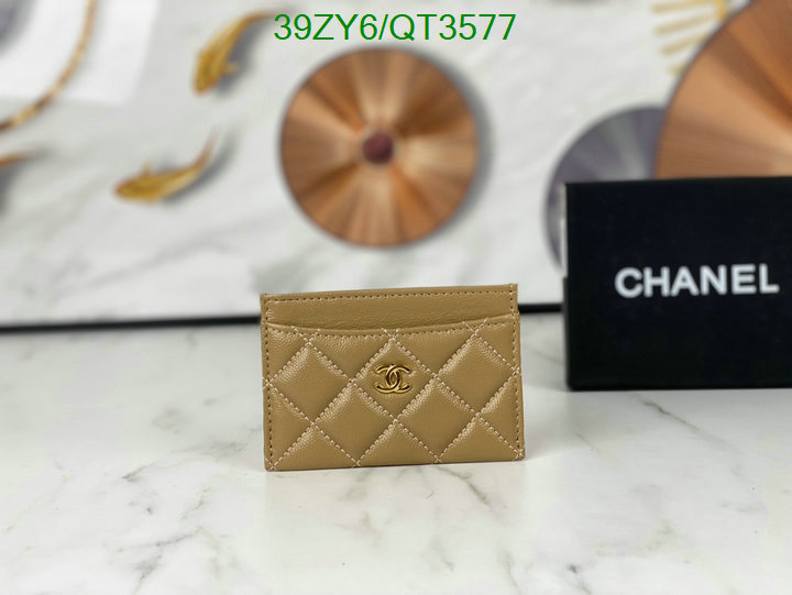 Chanel Bags-(4A)-Wallet- Code: QT3577 $: 39USD