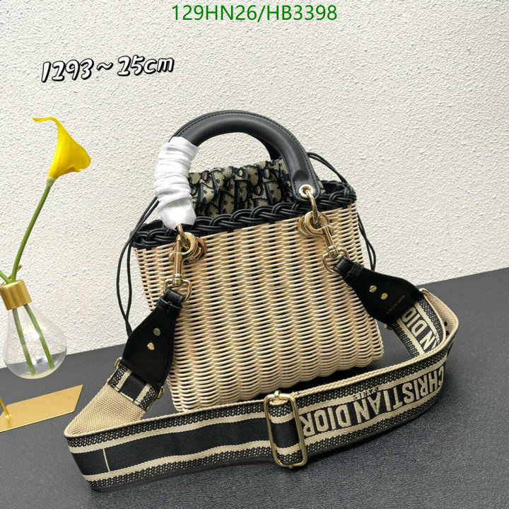 DiorBag-(4A)-Lady- Code: HB3398 $: 129USD