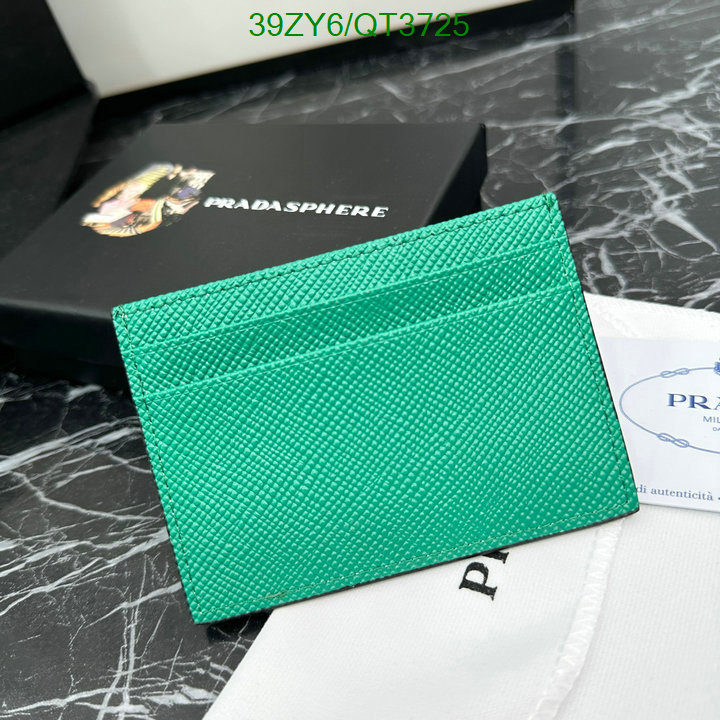 Prada Bag-(4A)-Wallet- Code: QT3725 $: 39USD