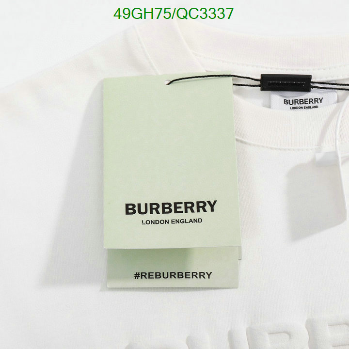 Clothing-Burberry Code: QC3337 $: 49USD