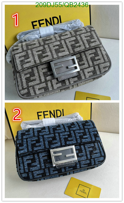 Fendi Bag-(Mirror)-Baguette- Code: QB2436 $: 209USD