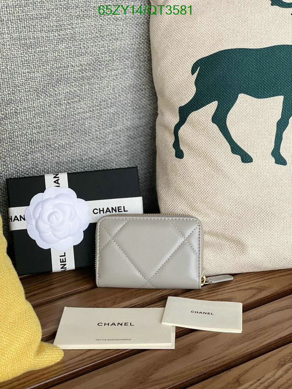 Chanel Bags-(4A)-Wallet- Code: QT3581 $: 65USD