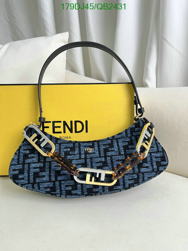 Fendi Bag-(Mirror)-Handbag- Code: QB2431 $: 179USD