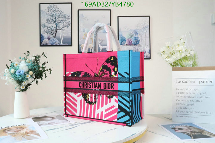 Dior Bag-(Mirror)-Book Tote- Code: YB4780