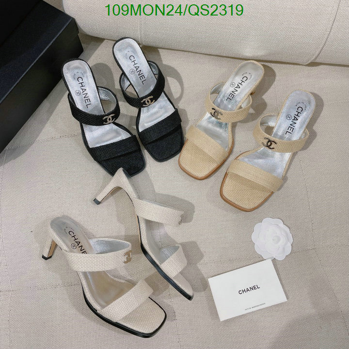 Women Shoes-Chanel Code: QS2319 $: 109USD