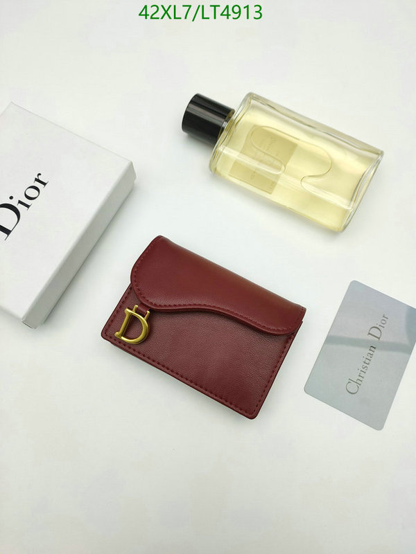 Dior Bags-(4A)-Wallet- Code: LT4913 $: 42USD