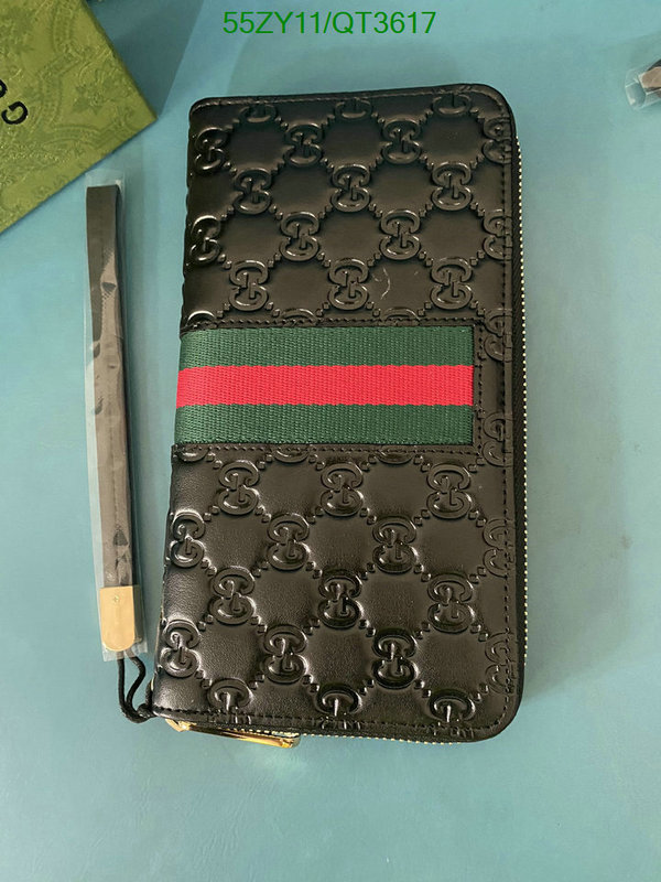 Gucci Bag-(4A)-Wallet- Code: QT3617 $: 55USD