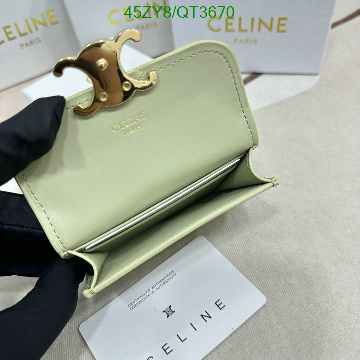 Celine Bag-(4A)-Wallet- Code: QT3670 $: 45USD