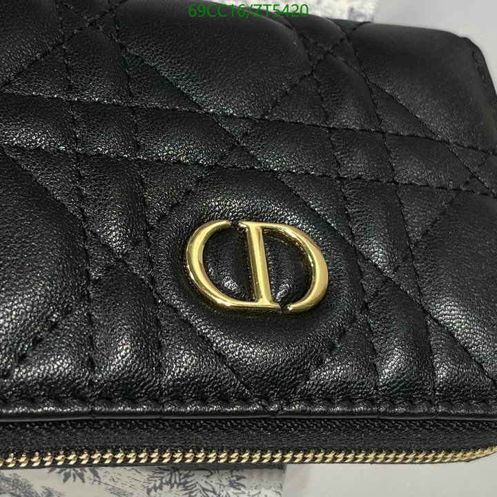 Dior Bag-(Mirror)-Wallet- Code: ZT5420 $: 69USD