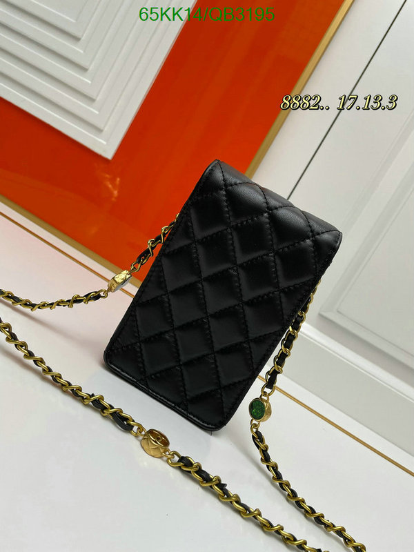 Chanel Bags-(4A)-Diagonal- Code: QB3195 $: 65USD