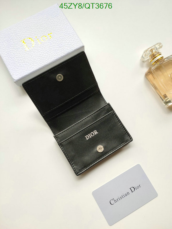 Dior Bag-(4A)-Wallet- Code: QT3676 $: 45USD