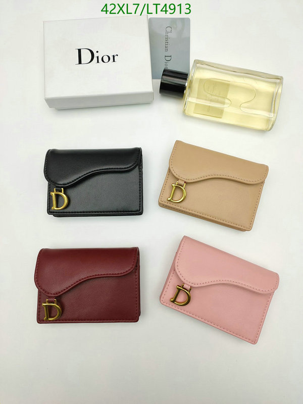 Dior Bag-(4A)-Wallet- Code: LT4913 $: 42USD