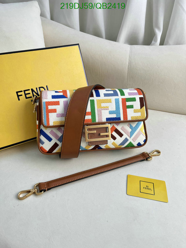 Fendi Bag-(Mirror)-Baguette Code: QB2419 $: 219USD