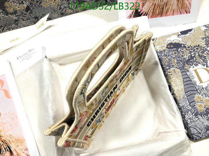 Dior Bag-(Mirror)-Book Tote- Code: LB322 $: 119USD