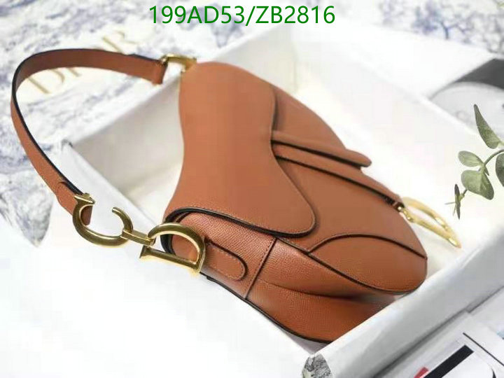 DiorBag-(Mirror)-Saddle- Code: ZB2816 $: 199USD