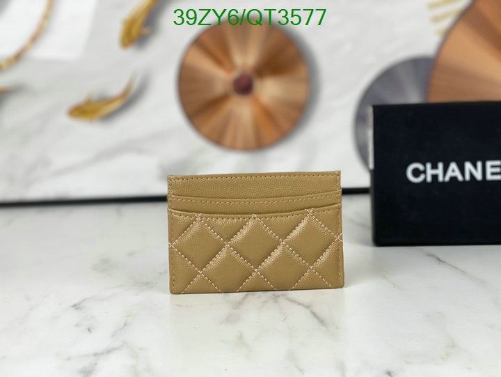 Chanel Bags-(4A)-Wallet- Code: QT3577 $: 39USD