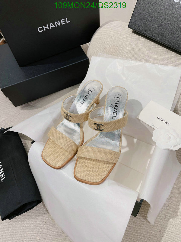 Women Shoes-Chanel Code: QS2319 $: 109USD