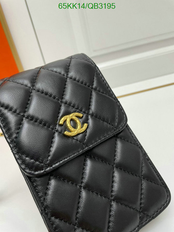 Chanel Bags-(4A)-Diagonal- Code: QB3195 $: 65USD