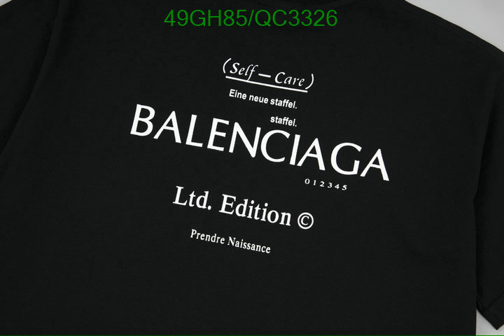 Clothing-Balenciaga Code: QC3326 $: 49USD