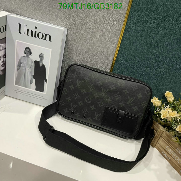 LV Bag-(4A)-Pochette MTis Bag-Twist- Code: QB3182 $: 79USD